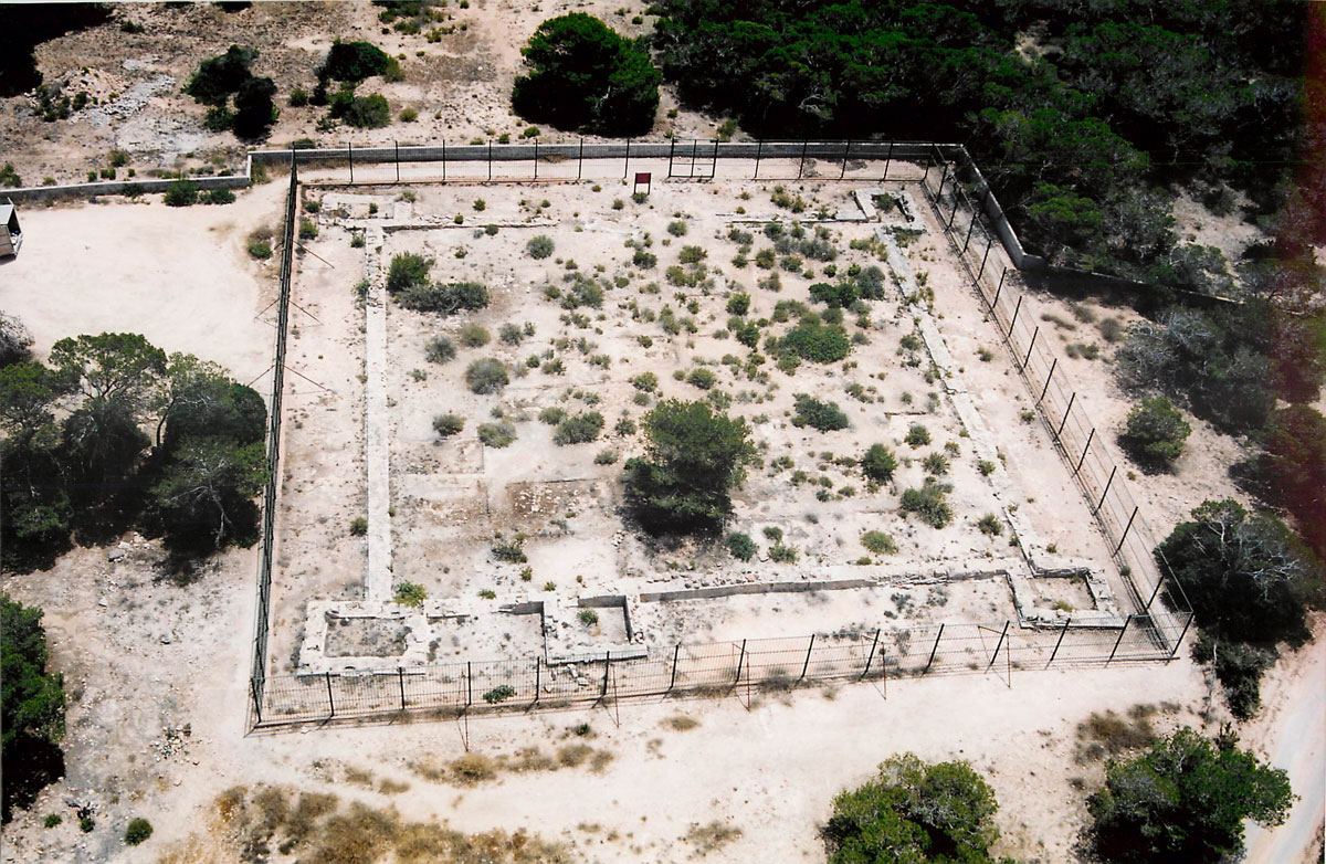 Can Blai, vue aérienne (aerial view), © MAEF