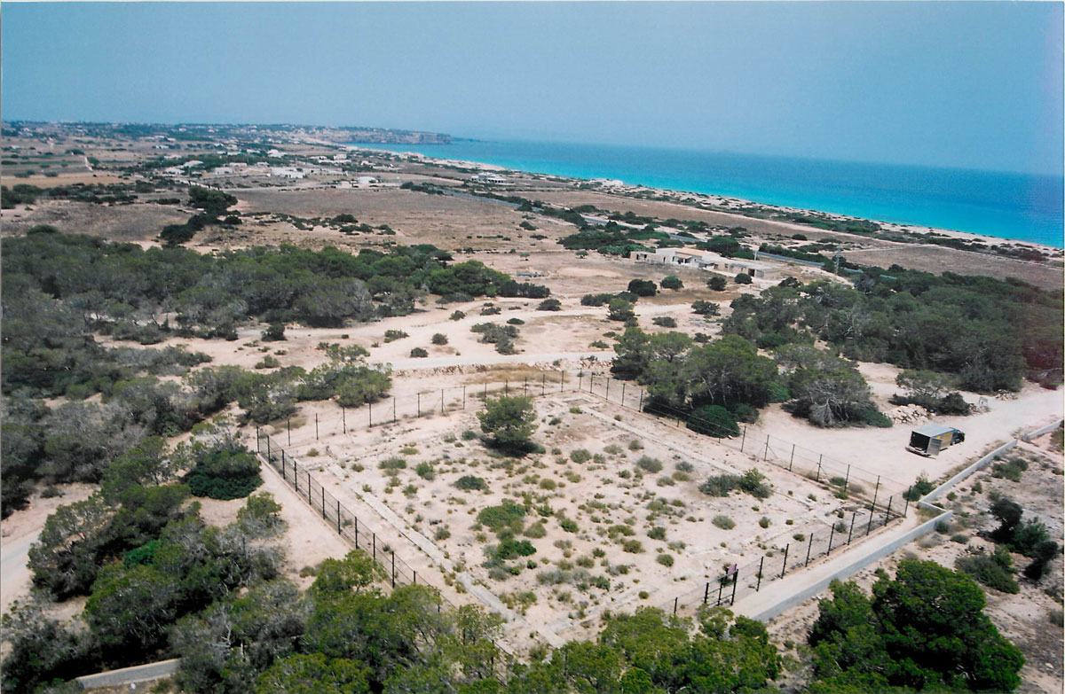 Can Blai, vue aérienne (aerial view), © MAEF