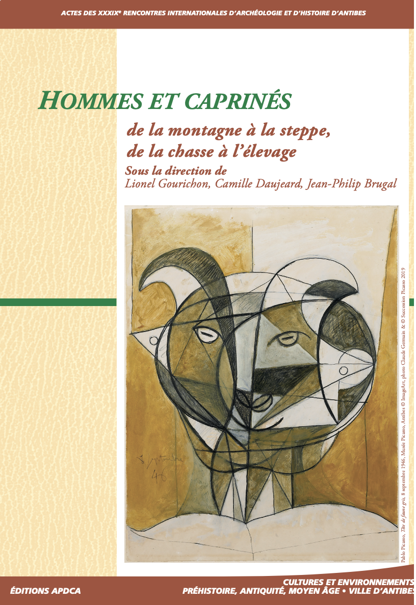 Publication | Actes des XXXIXe rencontres – Hommes et caprinés, de la montagne à la steppe, de la chasse à l’élevage