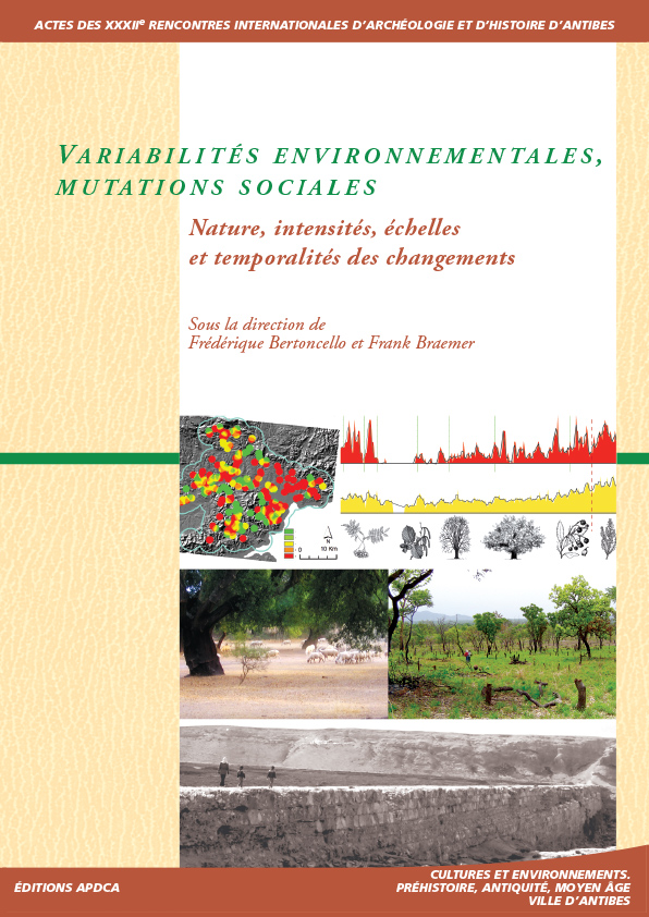 Publication | Actes des XXXIIe rencontres – Variabilités environnementales, mutations sociales. Nature, intensités, échelles et temporalités des changements.