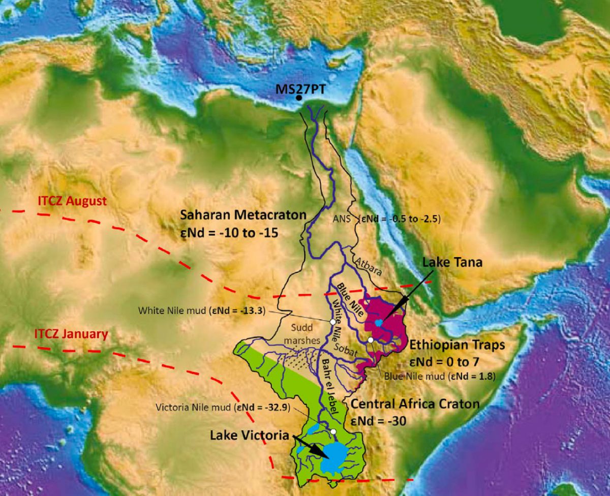 Article | Co-variations of climate and silicate weathering in the Nile Basin during the Late Pleistocene
