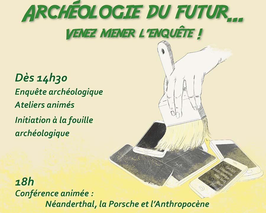 Fête de l’archéologie | « Archéologie du Futur » à Bagnols-en-Forêt